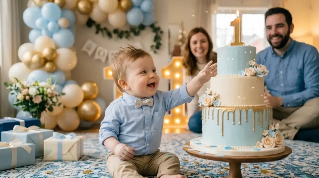 Birthday Celebration Wishes for Baby Boy