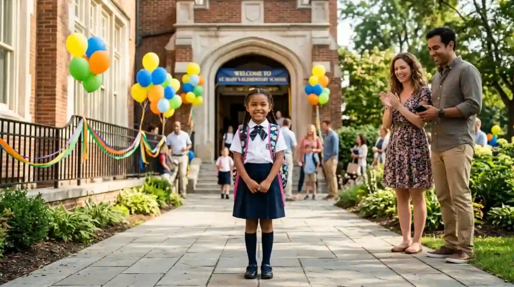 Celebration Wishes for a New School Journey