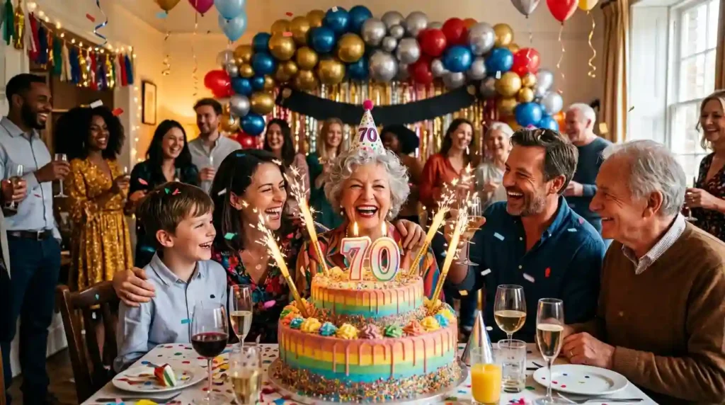 Funny Birthday Wishes for 70th Birthday