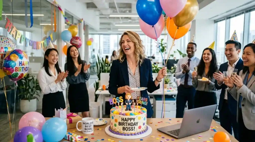 Funny Birthday Wishes to Boss Lady