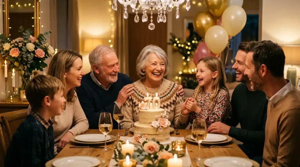 Heartfelt Birthday Wishes for 70th Birthday