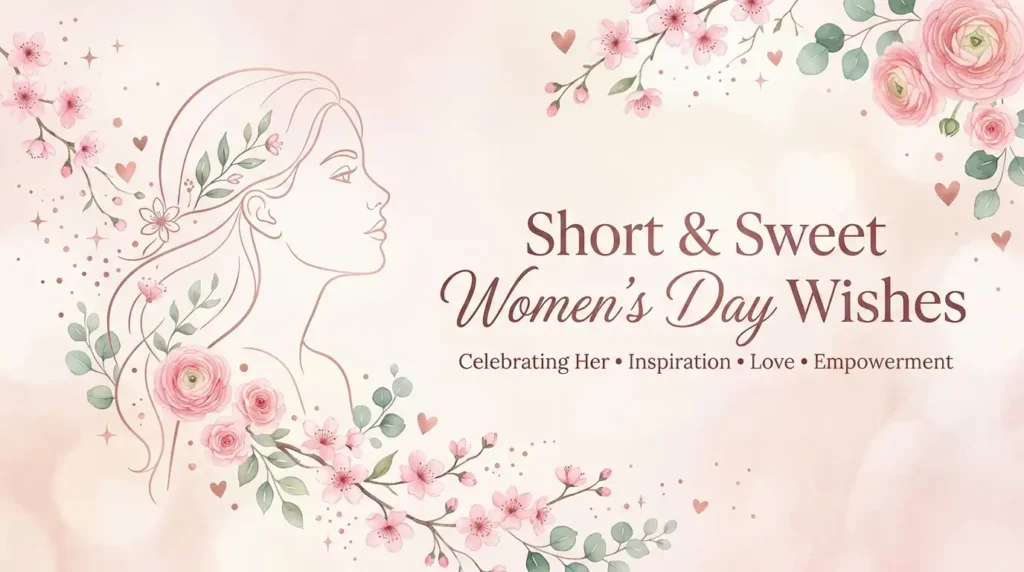 Short & Sweet Women's Day Wishes