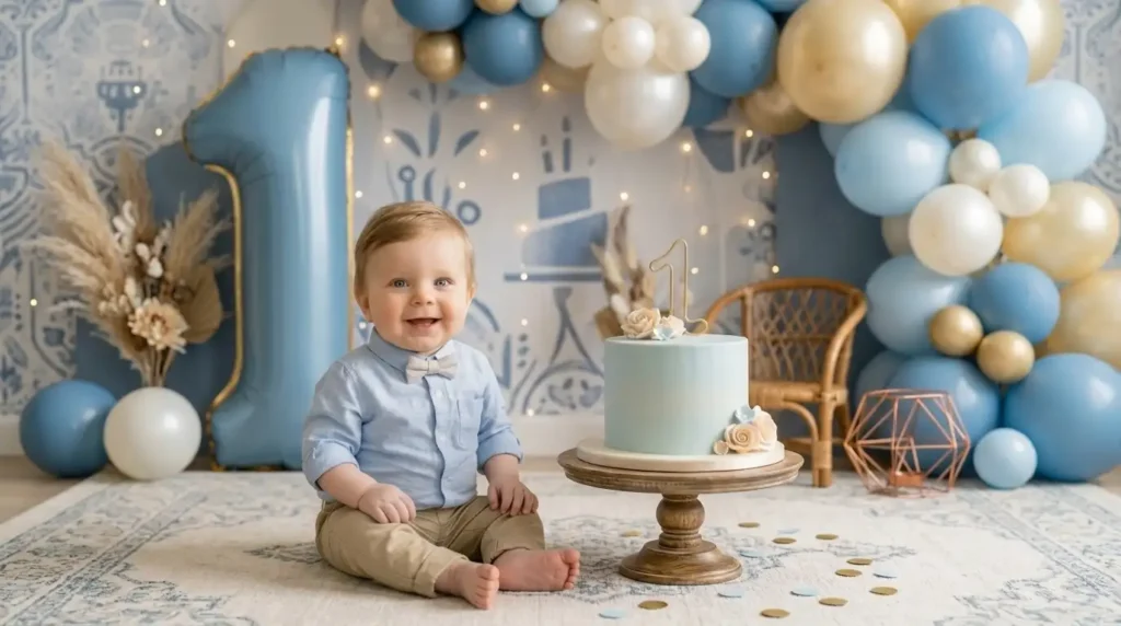 Social Media Caption Ideas for His First Birthday