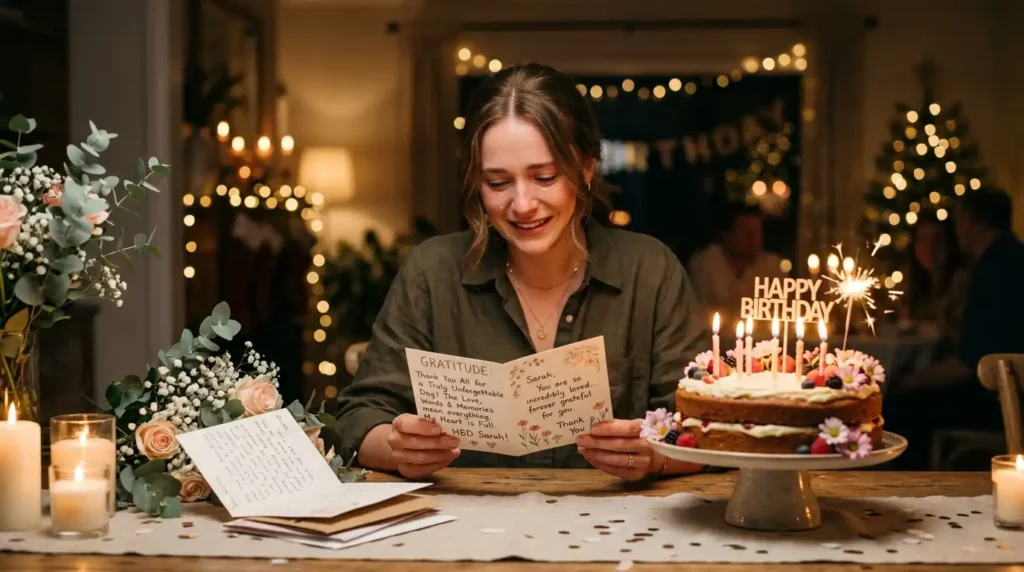  Emotional Thank You Messages for Birthday Wishes