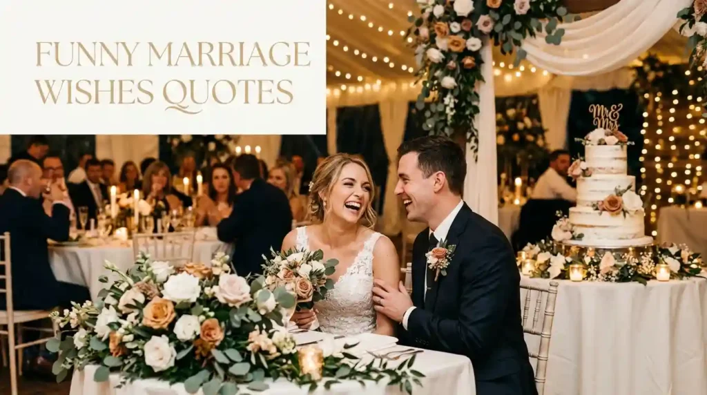 Funny Marriage Wishes Quotes