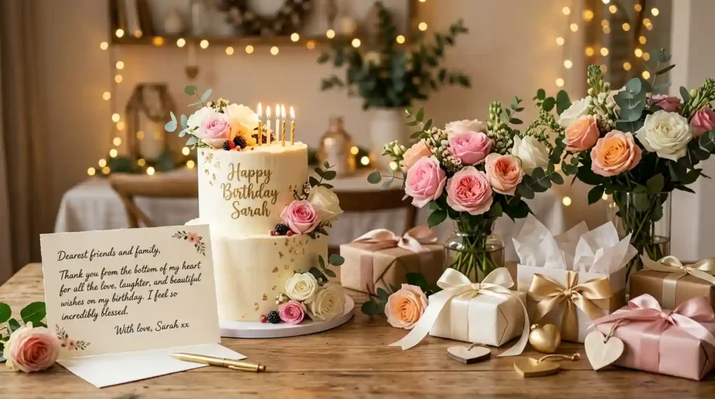  Heartfelt Thank You Images for Birthday Wishes