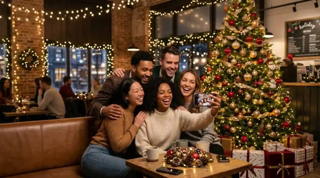 Social Media Friend Christmas Captions