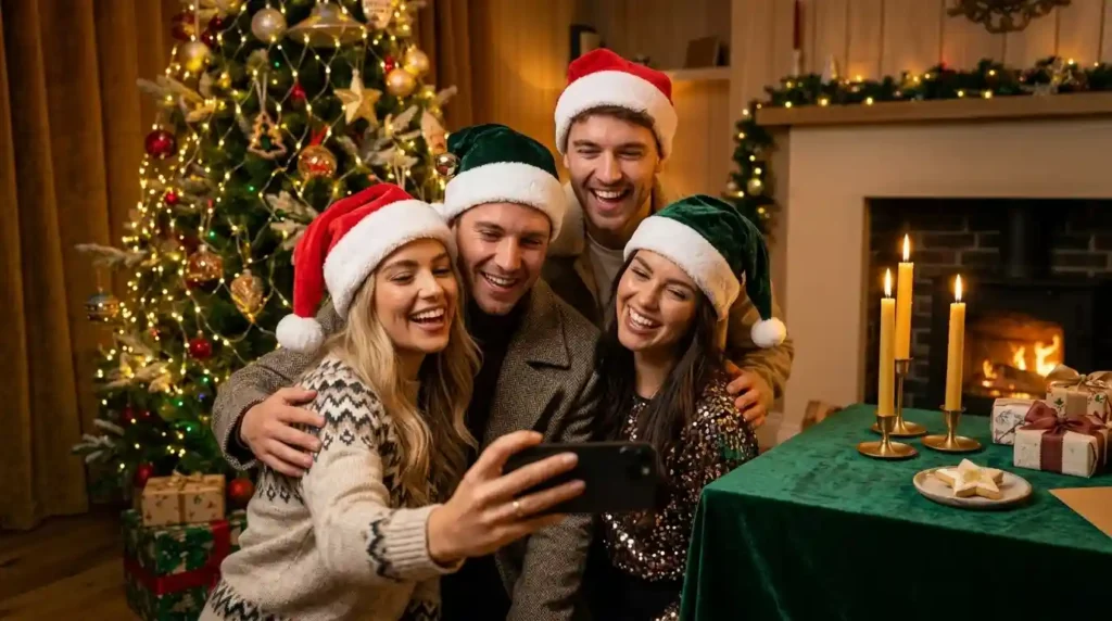 Social Media Friend Christmas Captions
