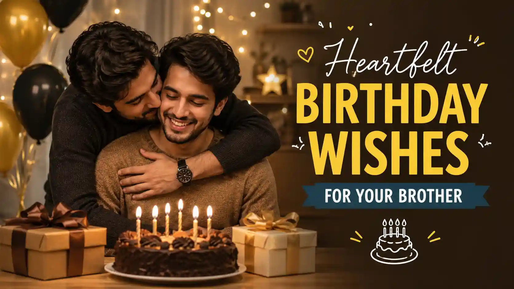 Birthday Wishes for your Brother