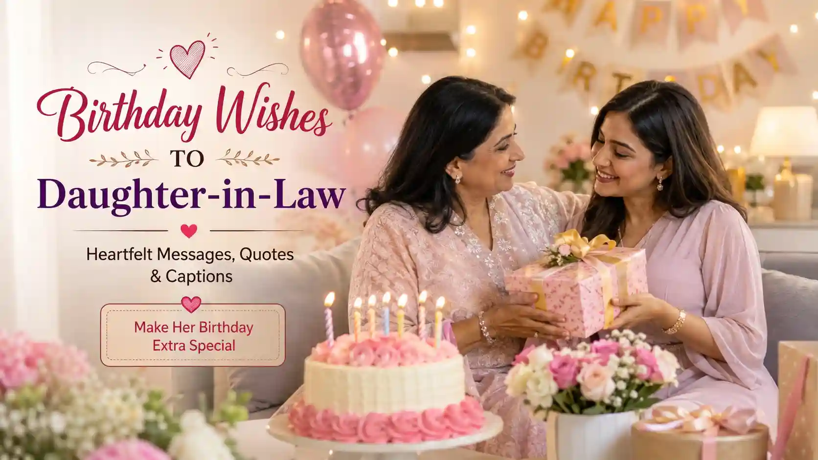 Birthday Wishes to Daughter-in-Law