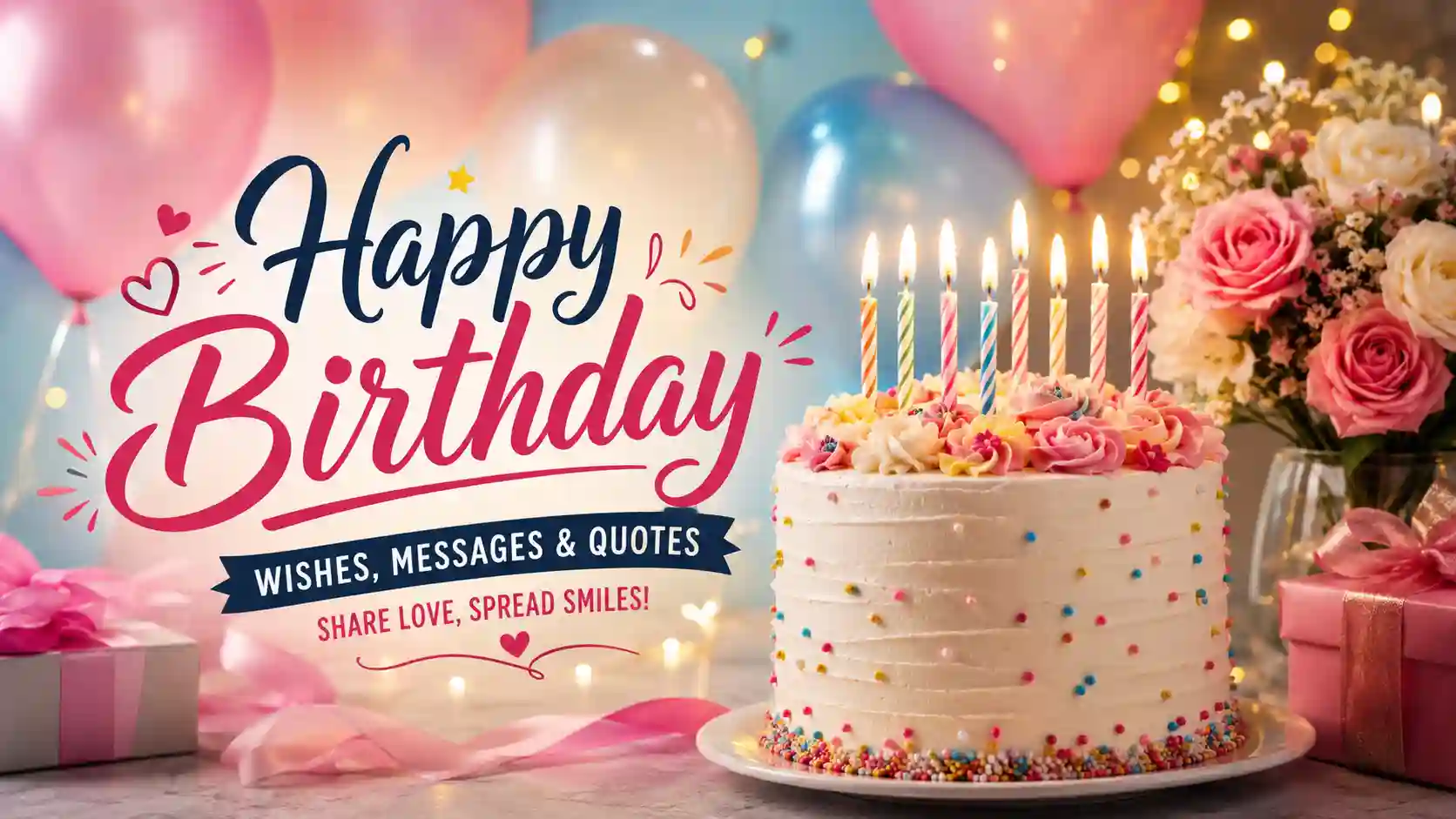 Free Images of Happy Birthday Wishes