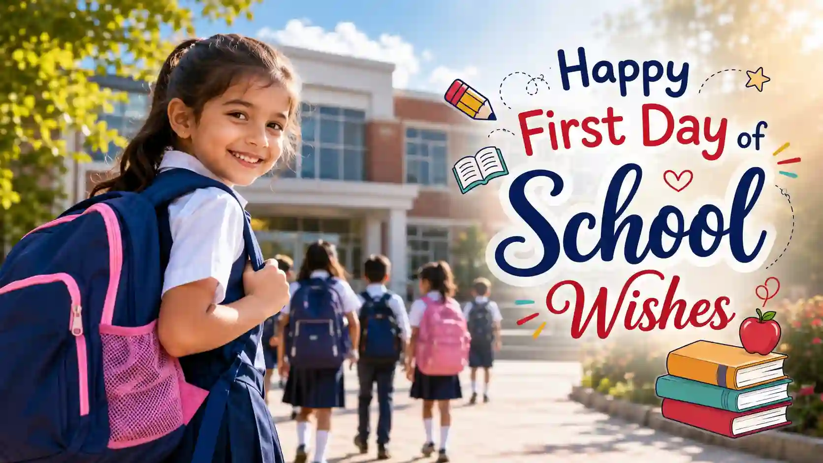 Happy First Day of School Wishes