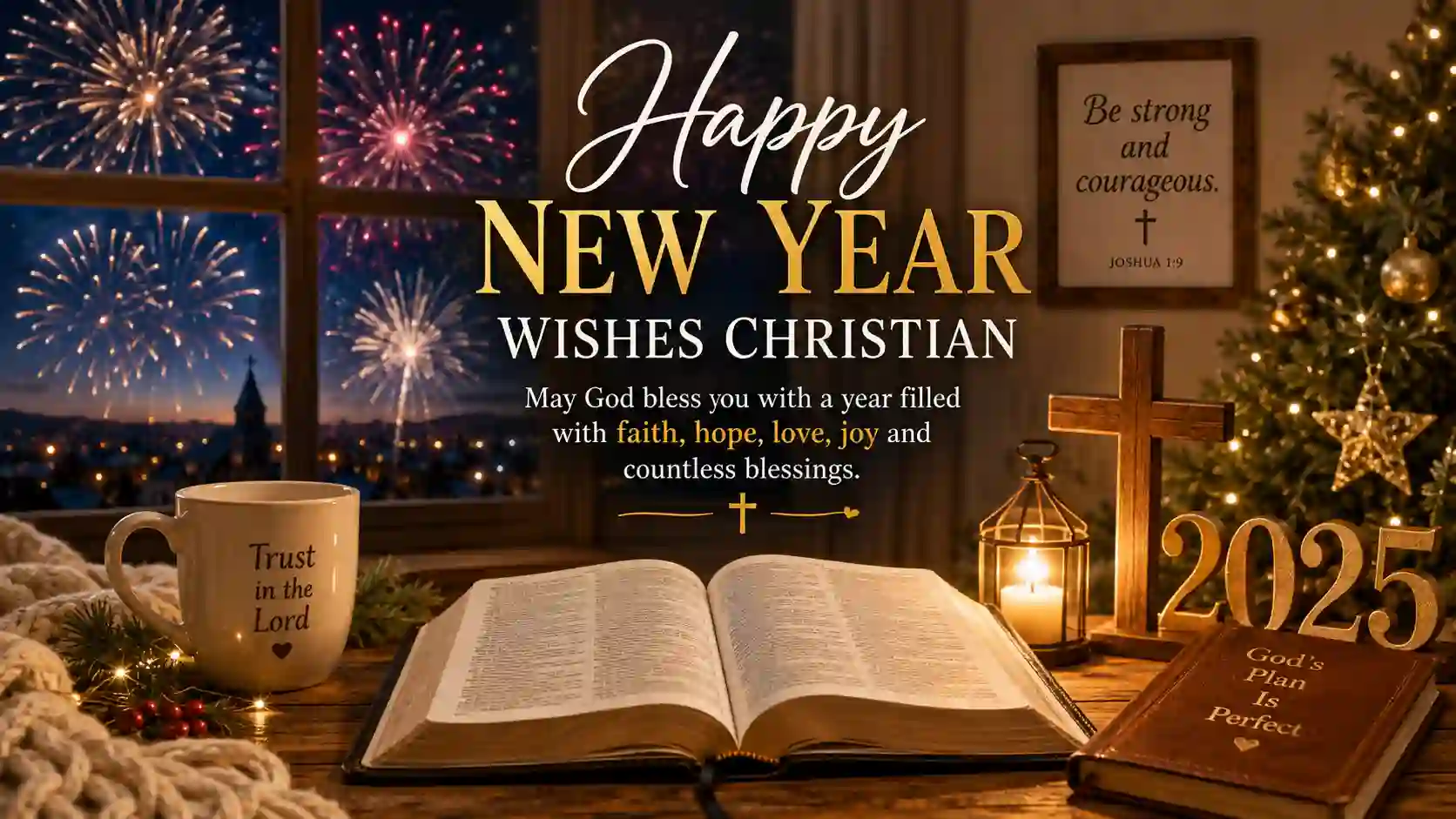 Happy New Year Wishes Christian