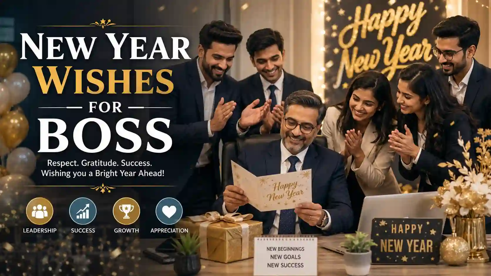 New Year Wishes for Boss
