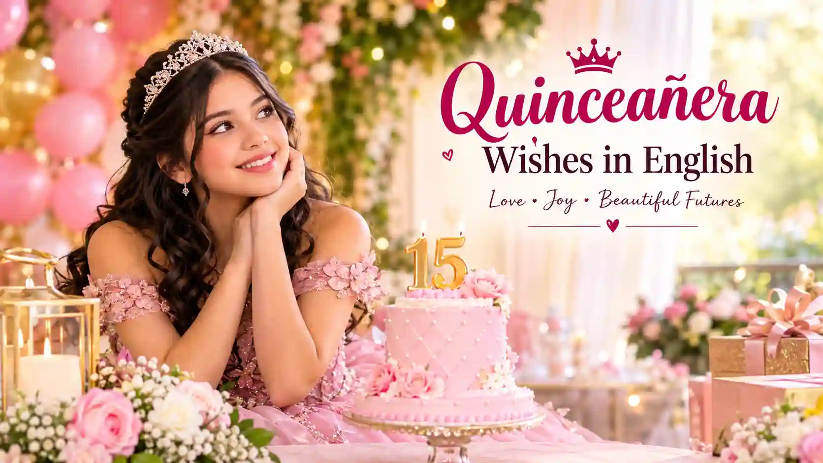 Quinceañera Wishes in English